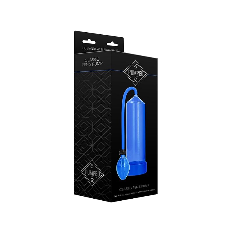 Pumped Classic Penis Pump Blue