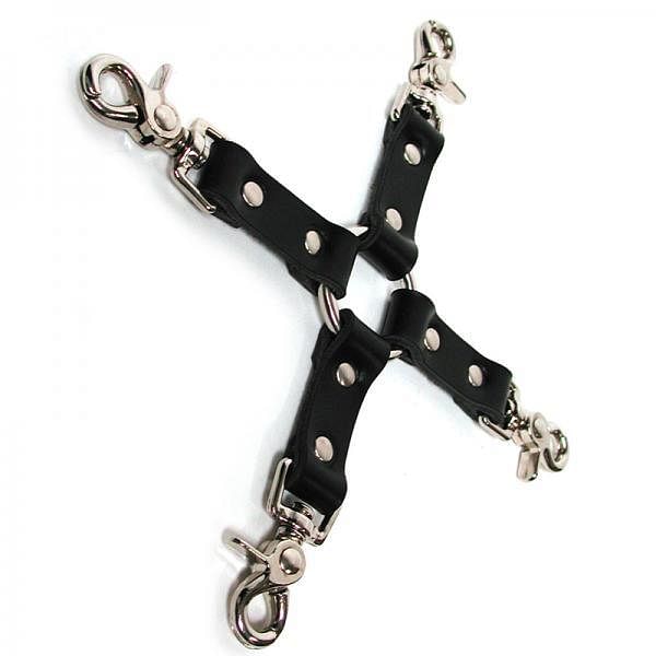 Hog Tie Leather Black